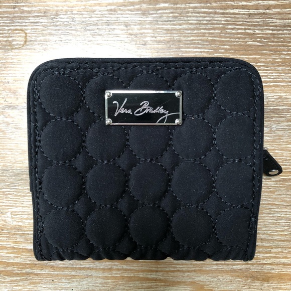 Vera Bradley black wallet - Picture 1 of 8